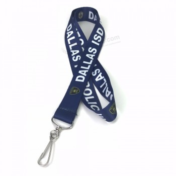 custom polyester label lanyards with logo attached accessories