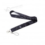 Black Lanyard For Keychain ID Card wholesale