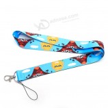 Cartoon Ghost Funny Sun Lanyard For Keychain