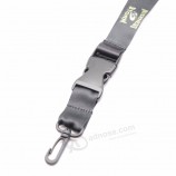 Wholesale Office Lanyard Adjustable Length/ Polyester Neck Strap Adjustable badge holder Lanyard