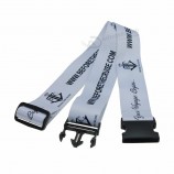 cross luggage strap for suitcase with plastic buckle