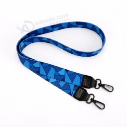 Adjustable comfortable blue sublimation Bag Shoulder Strap leather strap for bag