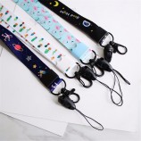 1Pcs cartoon stitch High Quality Lovely Cute Lanyard ID Badge Holder Key Neck Strap kids gifts