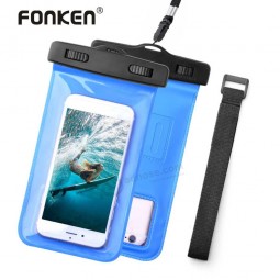 Waterproof Bag Touch Operation Case Dry Pouch Swim Bag With Lanyard