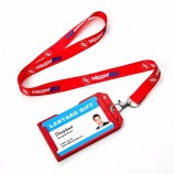 Custom Logo Sublimation Printing Lanyards Strap Polyester