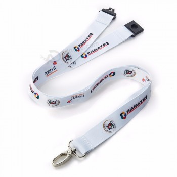 Release With Whistle Reap 7136 Aluminum Name Badge Holder With Lanyard