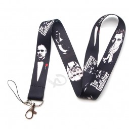 The godfather Key lanyard ID badge holder phone neck strap with keyring