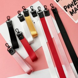 Solid Color Cute Lanyard Neck Strap for USB