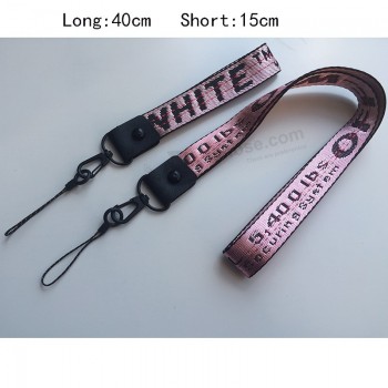 Handygurte USB-Abzeichenhalter DIY hängen Seil Lariat Lanyard Umhängeband Lanyards für Schlüssel ID-Karte Gym