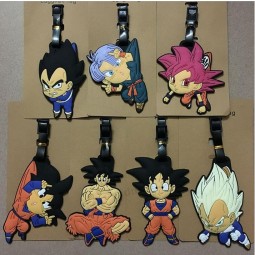 Cartoon Dragon Ball Character Luggage Label