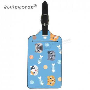 Suitcase Luggage Tag Cartoon Kids Travel Accessories