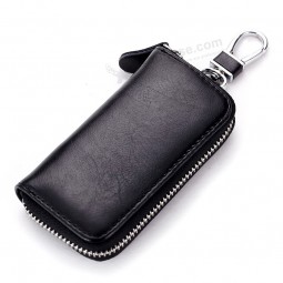 Genuine Leather Key Wallet Men & Women Car Key Bag Multi Function Key Case
