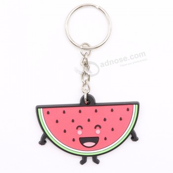custom wholesale 3d keychain soft Pvc rubber personalised keyrings with cheap price