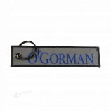 neuester Großhandelsstoffschlüsselumbau, kundenspezifische Markenlogostickerei kühlen keychains Umbau für Förderung Chevrolet-Logo keychain ab