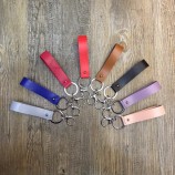 Artificial Leather FOB Key Tags - Wristlet Strap, Leather Keychain Wristlet KeyChain Hand Strap for Wallet Purse