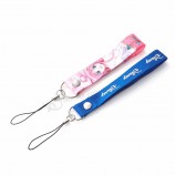 Huacheng Custom Mini Lanyards Sublimation Short Lanyard for Keys