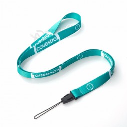 Huacheng Trade Assurance Polyester Promotional Sublimation Custom Airbus lanyard for keys with Logo