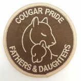 Fashion Patch Tiger High End 75% Custom Iron On Transfers Embroidery Animal Alphabet Patches Applique