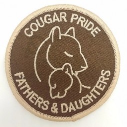 Fashion Patch Tiger High End 75% Custom Iron On Transfers Embroidery Animal Alphabet Patches Applique