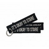 Environmental Protection Pilot Key Ring Felt Blank Flight Keychain Embroidery