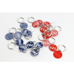 Metal Sign Keychain Signage With keyring tag