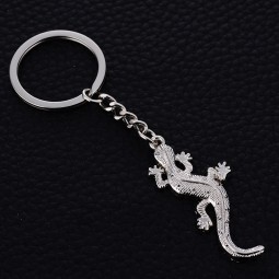 Metal lizard key chain custom maker