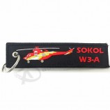 Embroidered Patch Aviation Embroidery Airplane Keychains