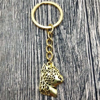 American Staffordshire Terrier Key Chains Fashion Pet Dog Jewellery Staffordshire Terrier Car Keychain Bag Keyring For Women Men