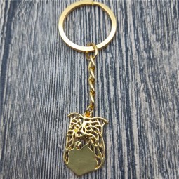 New Border Collie Key Chains Fashion Pet Dog Jewellery Trendy Border Collie Car Keychain Bag Keyring For Women Men