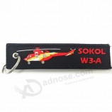 Embroidered Patch Aviation Embroidery Airplane Keychains