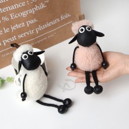 kundenspezifischer Schaf shaun Schlüsselauto-Schlüsselring für Geschenk
