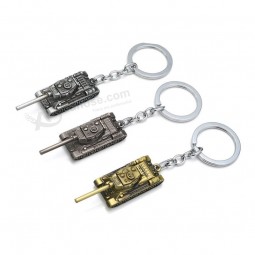 Wot Game World of Tanks Keychain Alloy Metal Tank Model Pendent Keyring