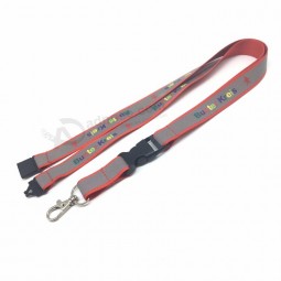 Werbedesigner individuell reflektierende personalisierte Lanyards mit Logo bedruckt