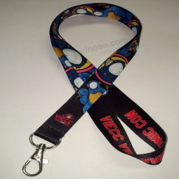 Neue Mode Cartoon Wärmeübertragung Sublimation personalisierte Lanyards Design Kein Mindestbestellwert