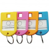 etiqueta de bagagem de identificação de bagagem de plástico Tags chave fabricante de acessórios de chaveiro