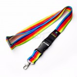 Personalized Custom Printing Logo Polyester Neck Lanyards No Minimum Order