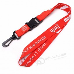 Mode Hand stricken Logo Nylon Neck Badge Holder Lanyard für Spiele