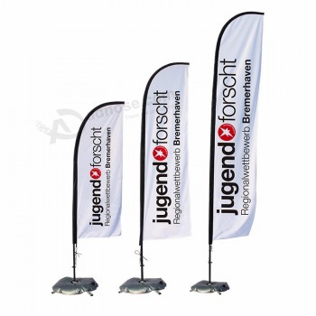 Event banner  Wind Flag custom golf flags advertising knife flag