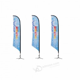 Outdoor advertising Beach flag Feather flag and tear drop flag for trade show