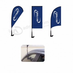 Customized Mini Banner Car Window Flag For Promotion