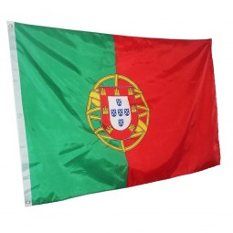 90 X 150cm Portugal National Flag Hanging Flag Polyester Portugal National Flag Outdoor Indoor Big Flag for Celebration