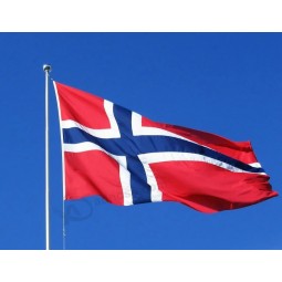 90 X 150cm The Norwegian Flag High Quality Norway National Flags Polyester Flag Metal Grommets