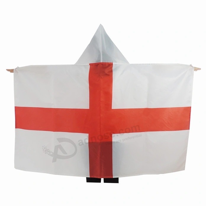 Equipes de futebol de logotipo personalizado país de poliéster Inglaterra nacional bandeira do corpo