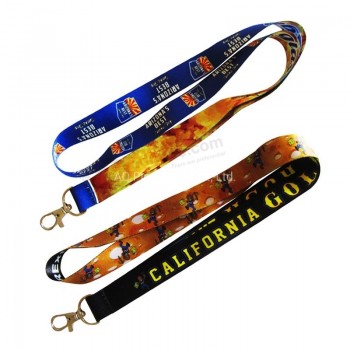 High Quality Sublimation ID Badge Polyester Lanyard Multiple Olympic