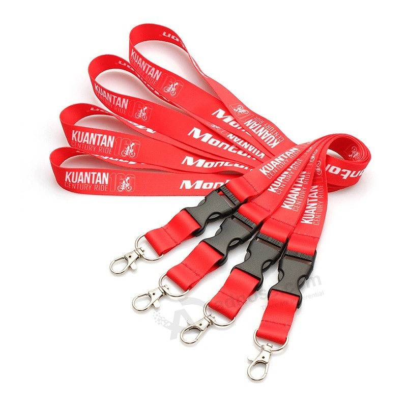 Factory wholesale Personalized neck Custom lanyards Printed with Logo