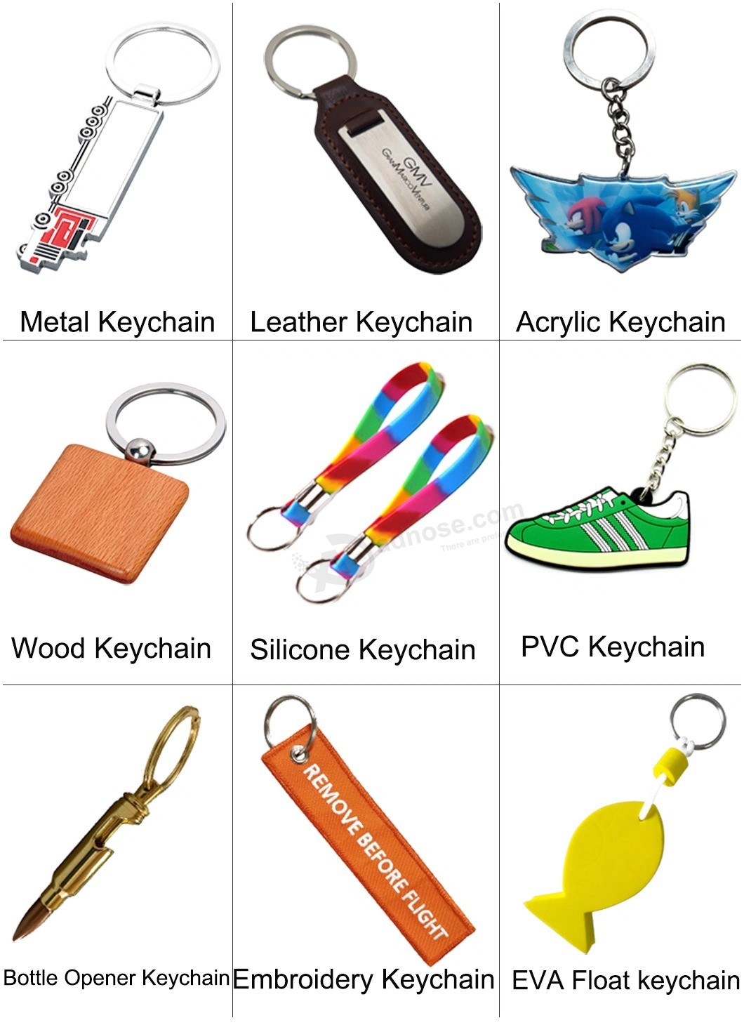 Wholesale high Quality promotional Customize carving Logo blank Wooden keychain (Ele-K066)