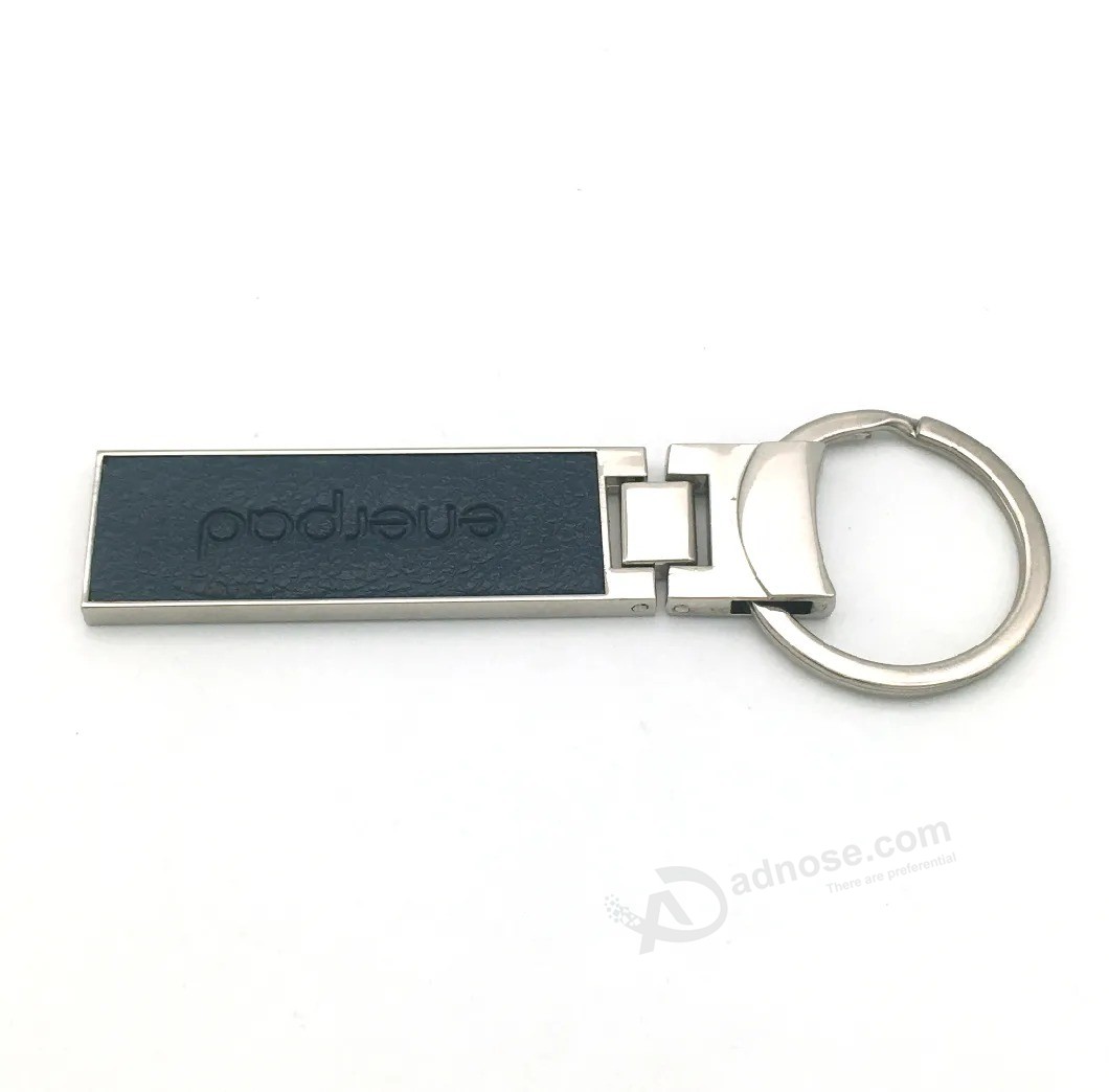 Bulk wholesale Custom made Logo leather Key chain for Promotional