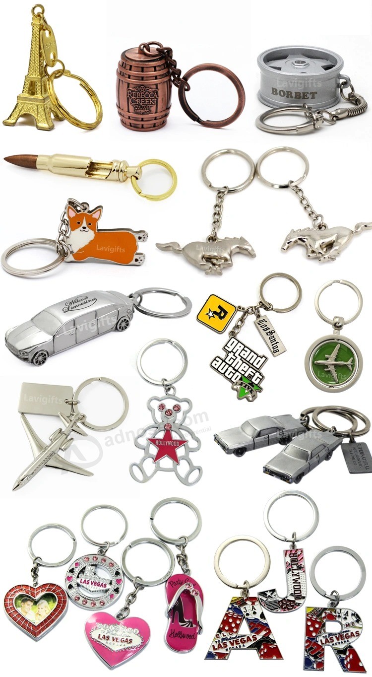 Keychain manufacturer Promotional metal Craft gift Zinc alloy Souvenir decoration Enamel metal Custom Key chain for promotion Gifts