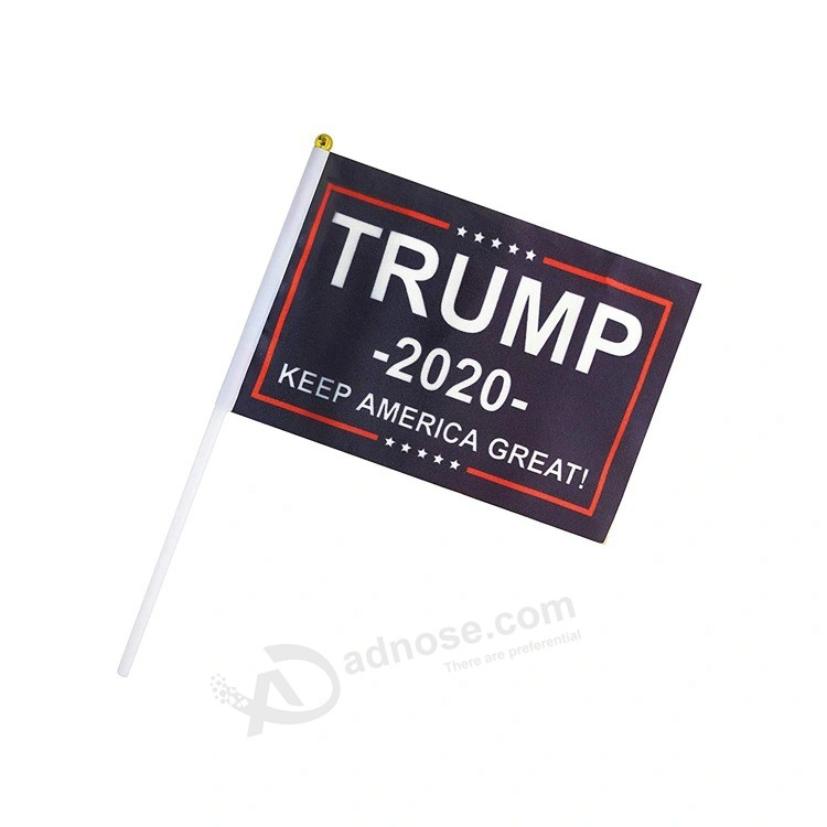 2020 pequeno suporte mini banner palito bandeira