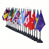 Holder desk stand office flag custom table flags